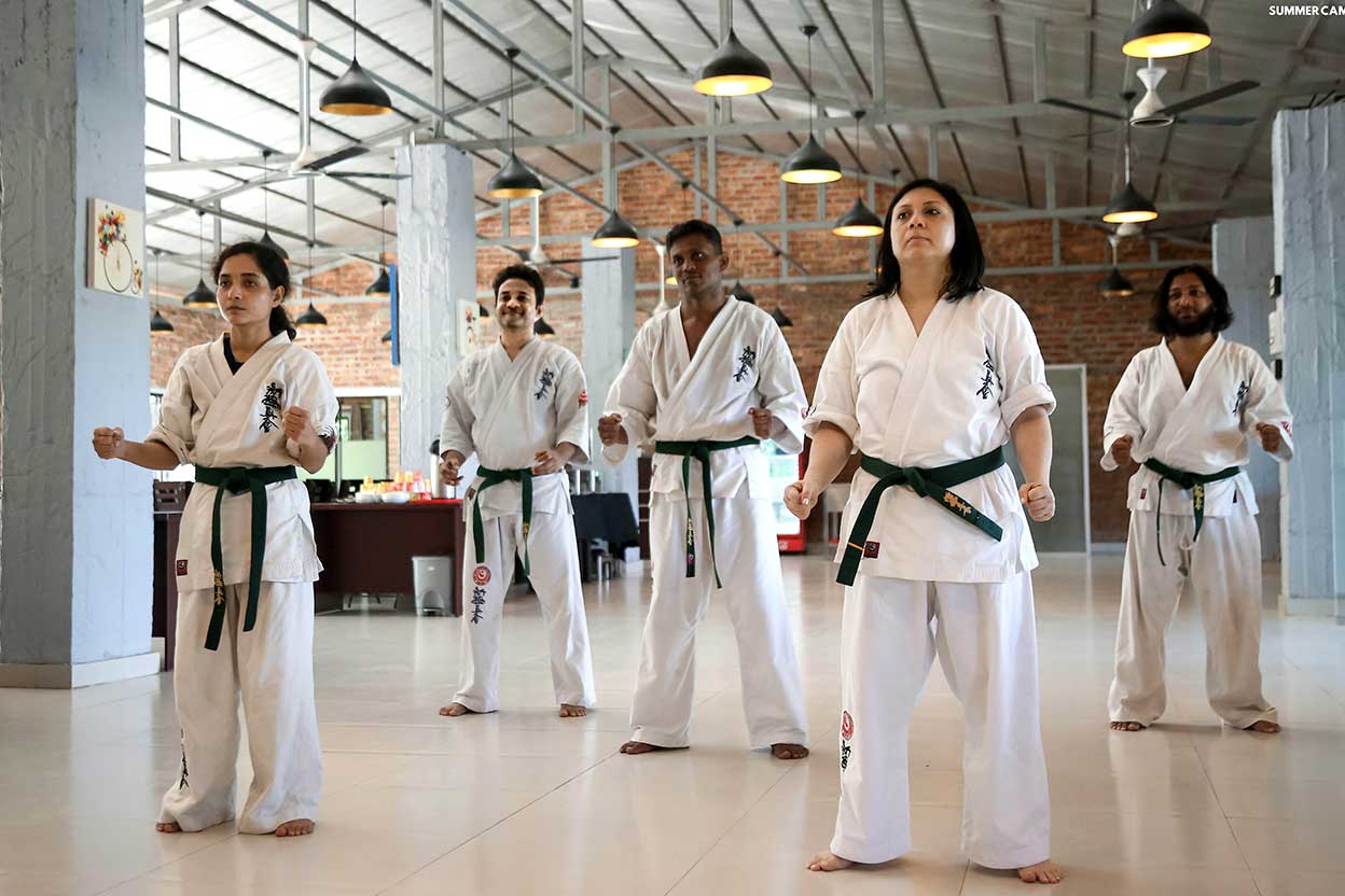 2024 | Shinkyokushinkai Karate summer camp in Cox’s Bazar. Osu
