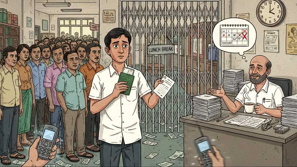 অবাক পাসপোর্টপ্রাপ্তি